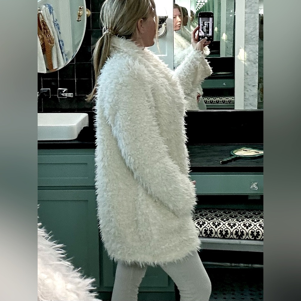 Aerie Furry Cardigan